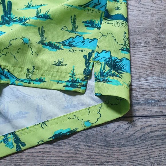 George Men XXL 44-46 Swim Trunks Shorts Drawstring Beach Pool Vacation Desert - Picture 3 of 6